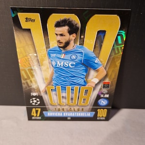 Topps Match ATtax Club 100 Khvicha Kvaratskhelia (Neu (gemäss