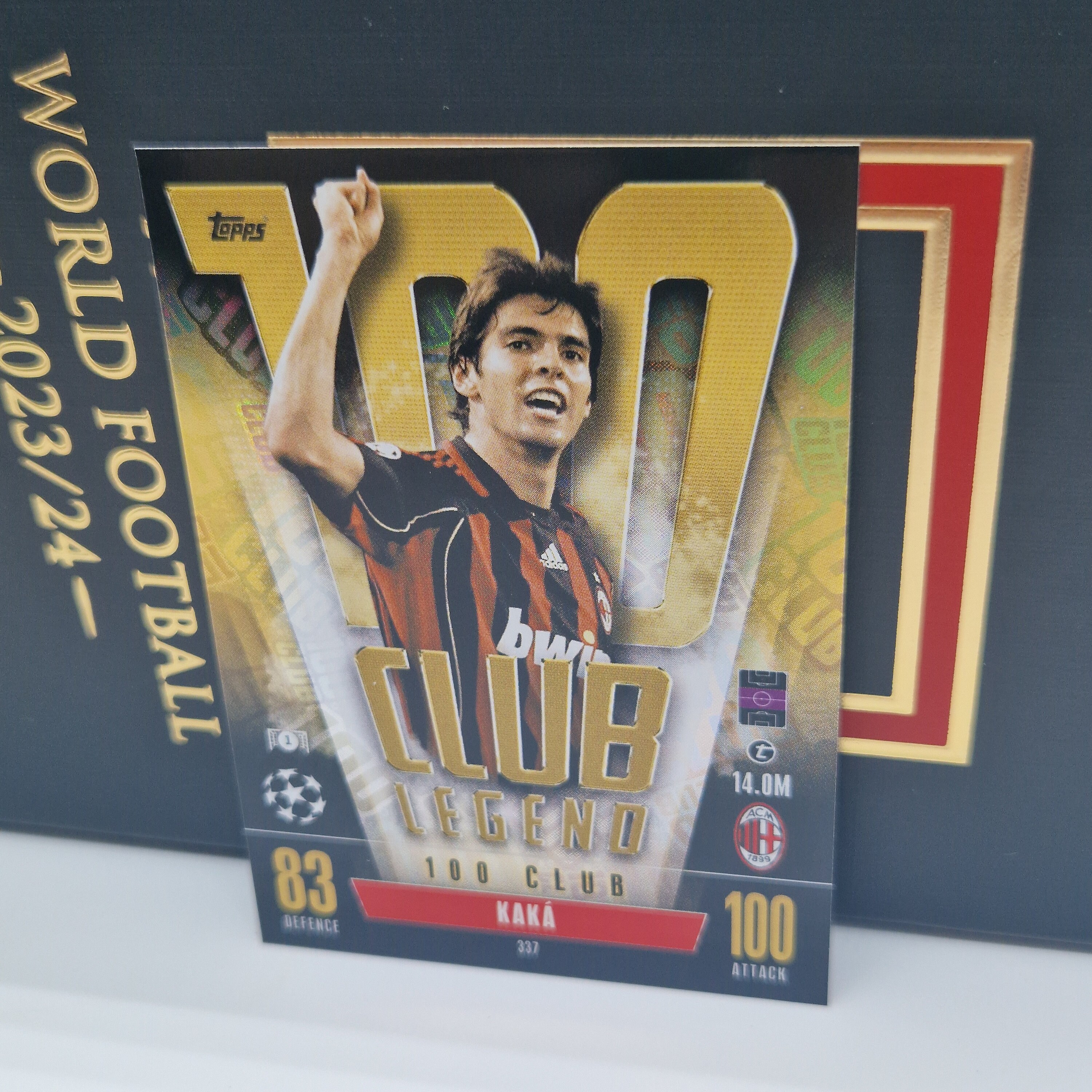 Topps UEFA KAKA カカ SP カード Variation card 2022-23 Topps UEFA Club Competitions - Legend Variation Kaka
