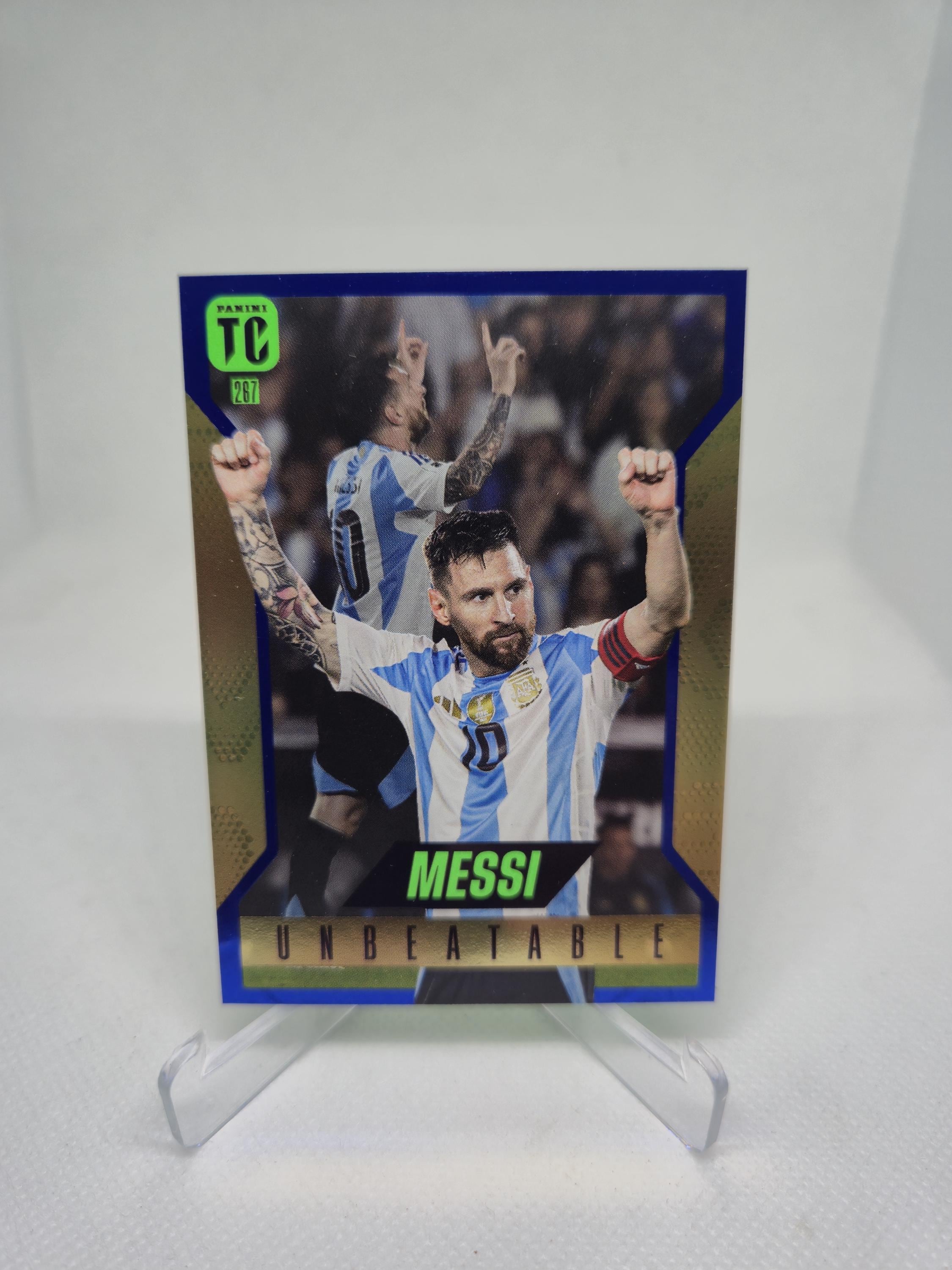 リオネル・メッシ「無敵」「ブルー」パニーニ トップクラス FIFA