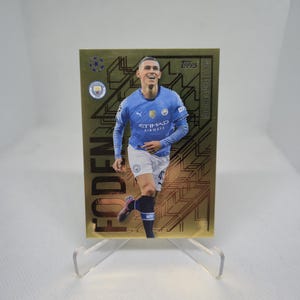 Phil Foden « Gold Edge » Match Attax 24/25. Manchester City. Carte de football. Carte à collectionner. Expédition combinée. Lisez les informations.