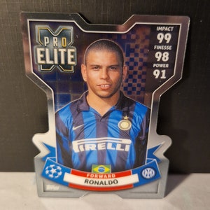 Ronaldo R9 « Pro Elite Crome X », Topps Match Attax Extra 2024. Carte de football. Carte à collectionner. Expédition combinée. Lisez les informations.