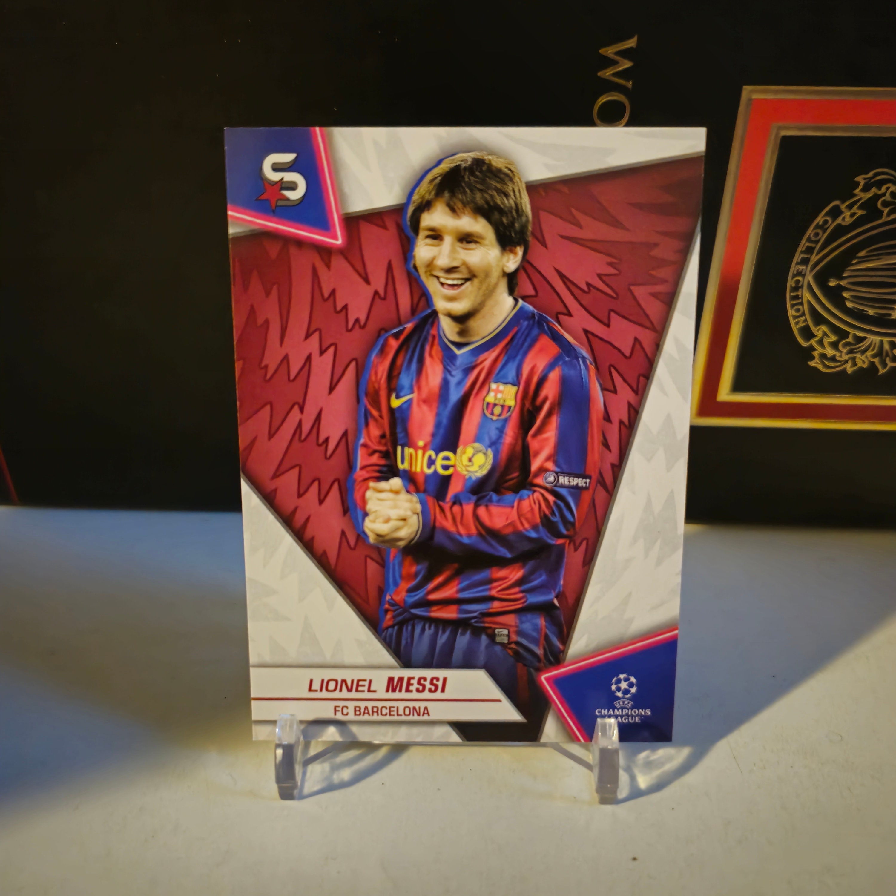 リオネル・メッシ Topps Superstars 2024。サッカーカード 