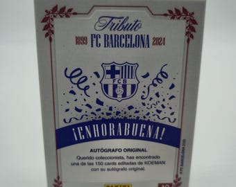 Carte Collection Football ONZE MONDIAL - Ronald Koeman (Barça / Hollande)