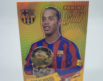 ロナウジーニョ「最優秀選手」/125ex、Topps FCバルセロナ125周年記念