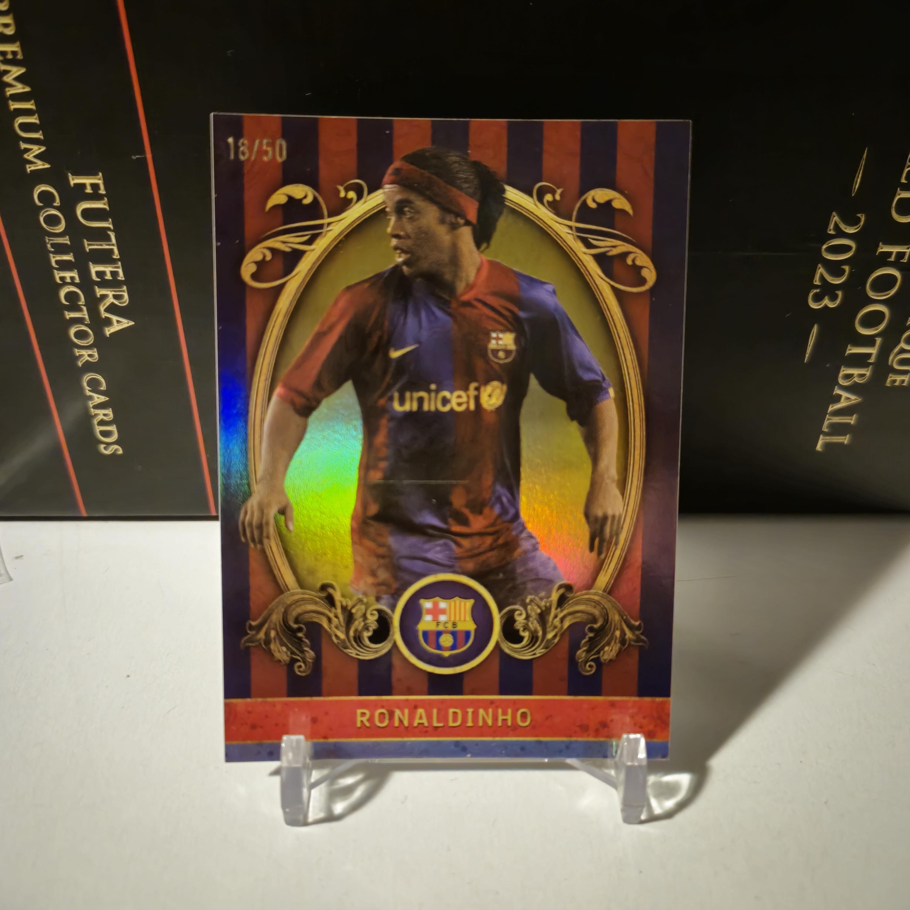 ロナウジーニョ Topps Chrome チームセット Xフラクター 激レア