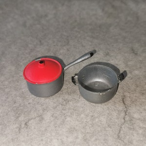 Lundby original Pots. Lundby dollhouse furnitures. Lundby 70s. Combined shipping worldwide.