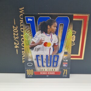 Wendie Renard „100 Club”, Topps Match Attax Extra 2024. Karta piłkarska. Karta kolekcjonerska. Wysyłka łączona. Przeczytaj informacje.