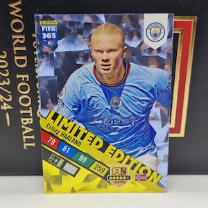 Erling Haaland "Limited Edition", Adrenalyn XL Nordic Fußball 2022. Fußballkarte. Sammelkarte. Kombiversand möglich.