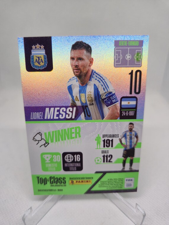 リオネル・メッシ「Winner」パニーニ トップクラス FIFA 24/25