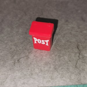 Lundby original Mailbox Letterbox. Lundby dollhouse furnitures. Combined shipping worldwide.