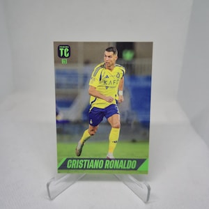 Cristiano Ronaldo Panini haut de gamme 24/25. Al Nassr. Carte de football. Carte à collectionner. Expédition combinée. Lisez les informations.