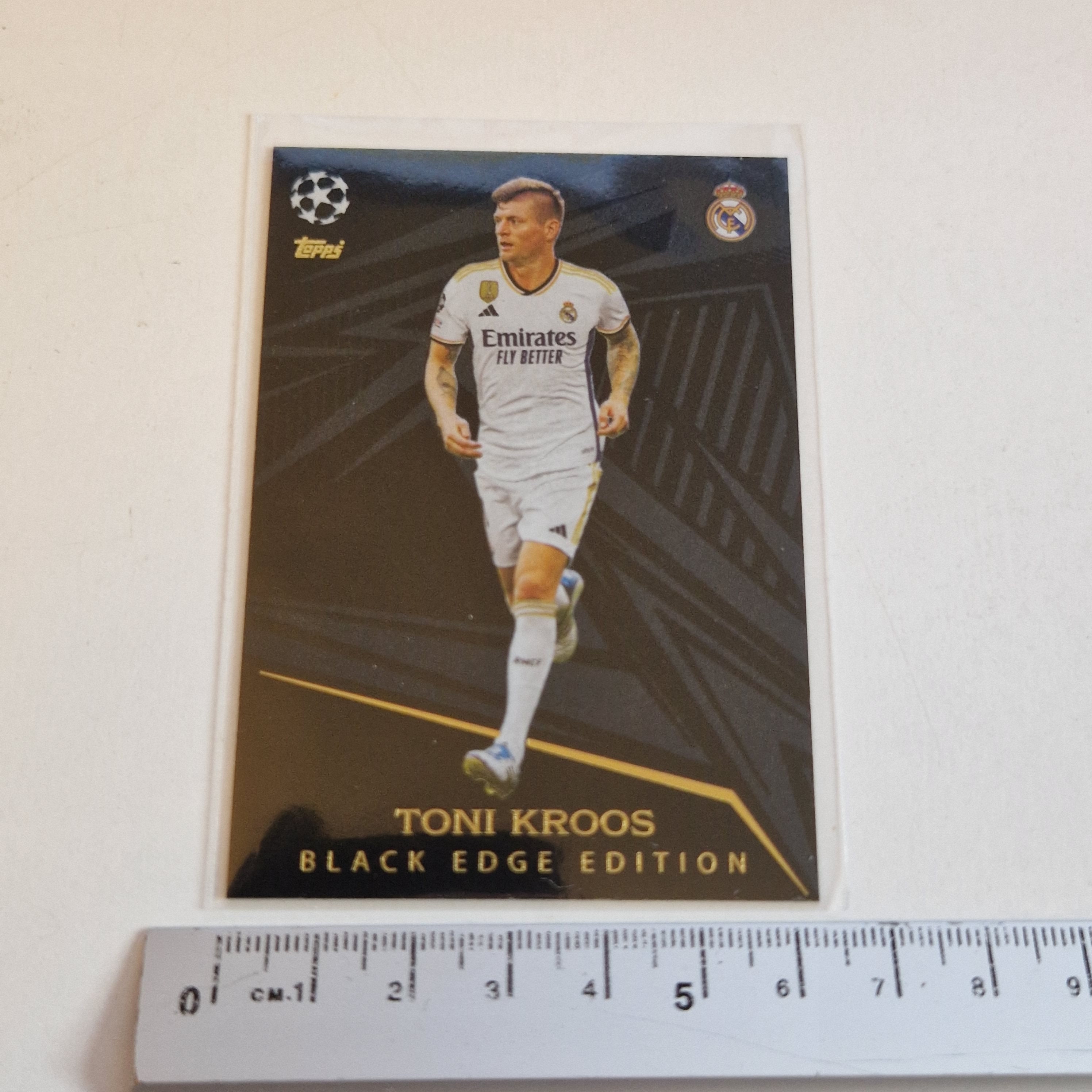 トニ・クロース「ブラックエッジ」、Topps Match Attax Soccer 2024