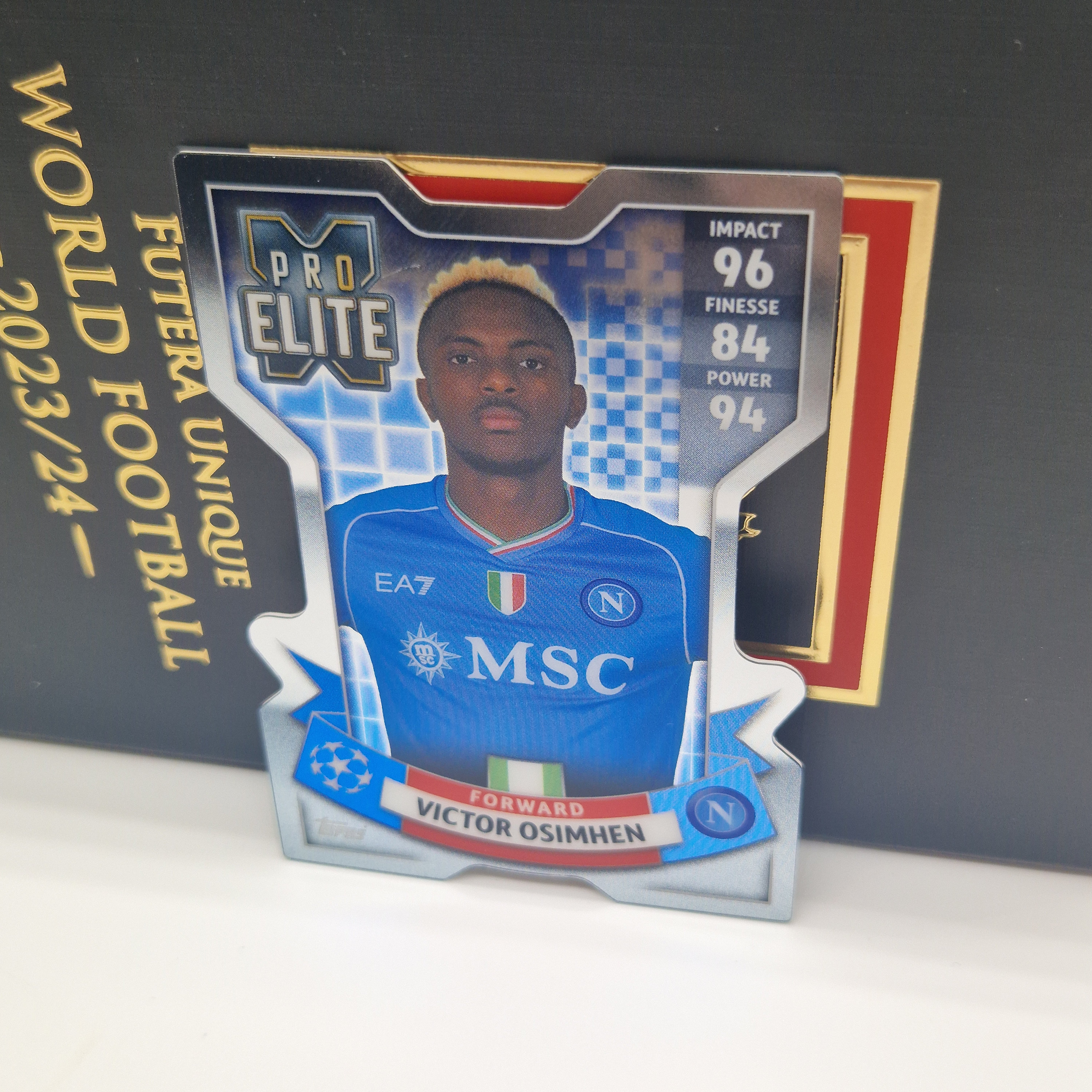 その他 2020 Victor Osimhen Topps Aqua Prizm RC 2020 Panini Mosaic Serie A Peacock Choice Victor Osimhen ROOKIE
