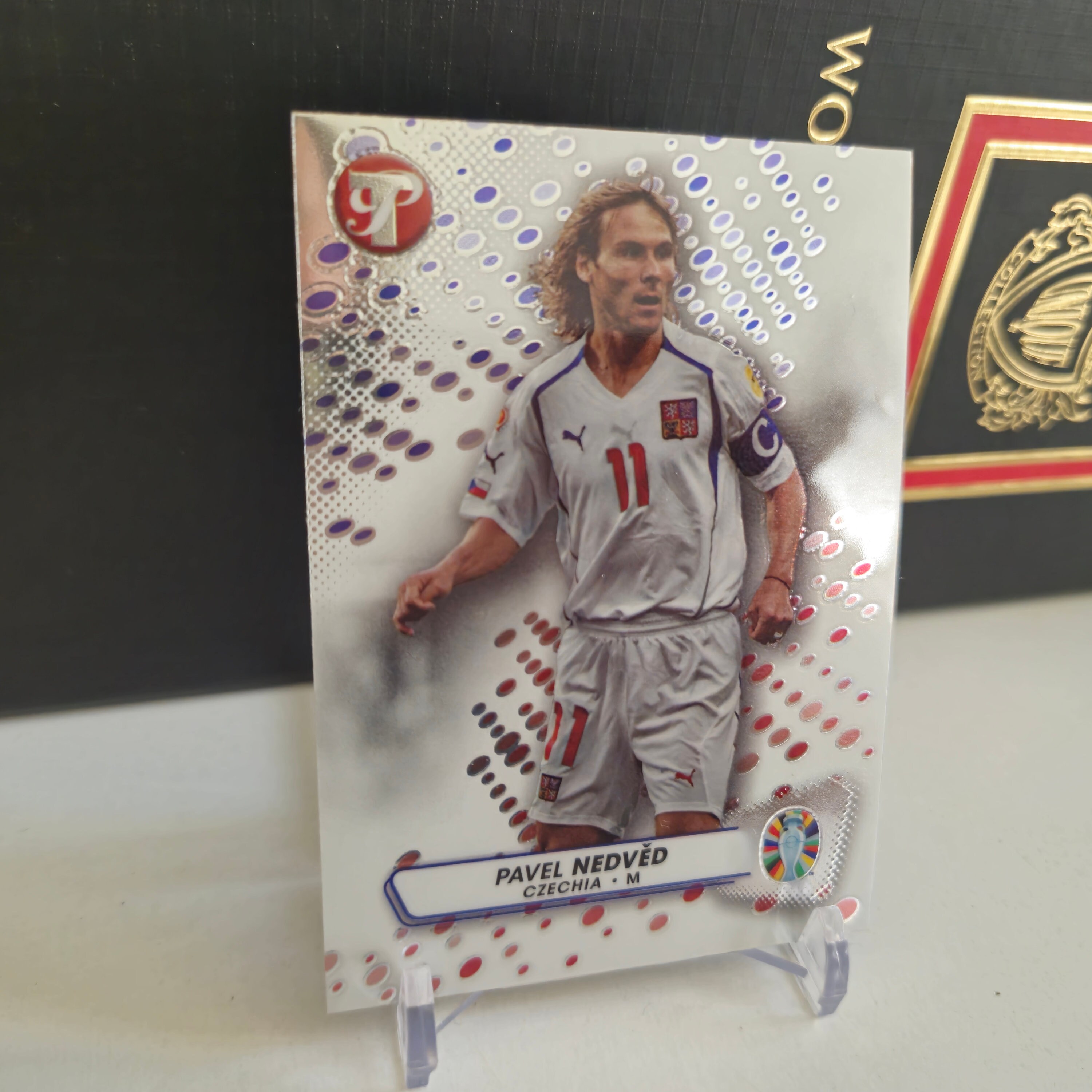 Pavel Nedved Topps Pristine Euro 2024. CZECHIA. Soccer Card