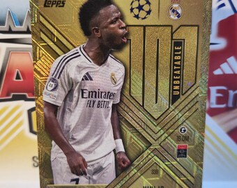 Vini Jr.「100 Club」、2024/2025年Topps Match Attax Extraカード