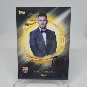 MESSI "Cream of the crop", Topps fc Barcelona 125th anniversary 2024. Soccer card. Combined shipping.