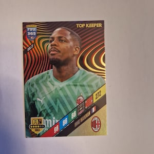 Mike Maignan "Top Keeper" Adrenalyn XL Soccer 2024. Carta da calcio. Carta collezionabile. Spedizione combinata.