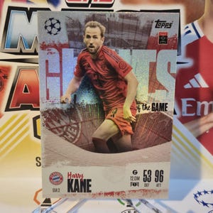 Harry Kane &quot;Giants of the game&quot; , New Topps Match Attax extra 2024/2025. Soccer card. Trading card. Combined shipping. Read info.