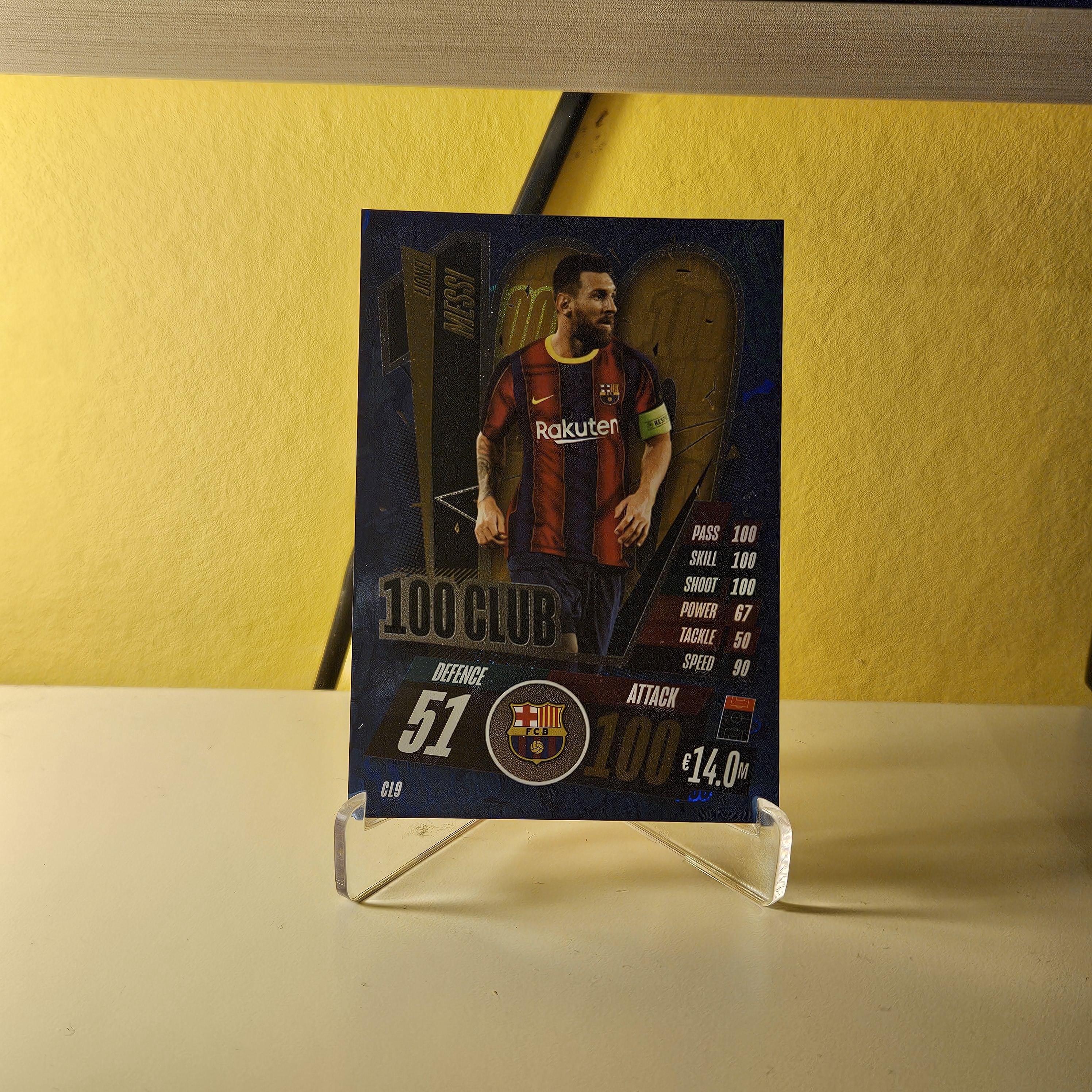 Messi match attax card - Etsy 日本
