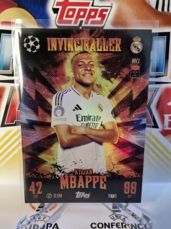 2022-23 Topps KYLIAN MBAPPE インサートTHE MAN 2022-23 Topps KYLIAN MBAPPE インサートTHE MAN Kylian Mbappe