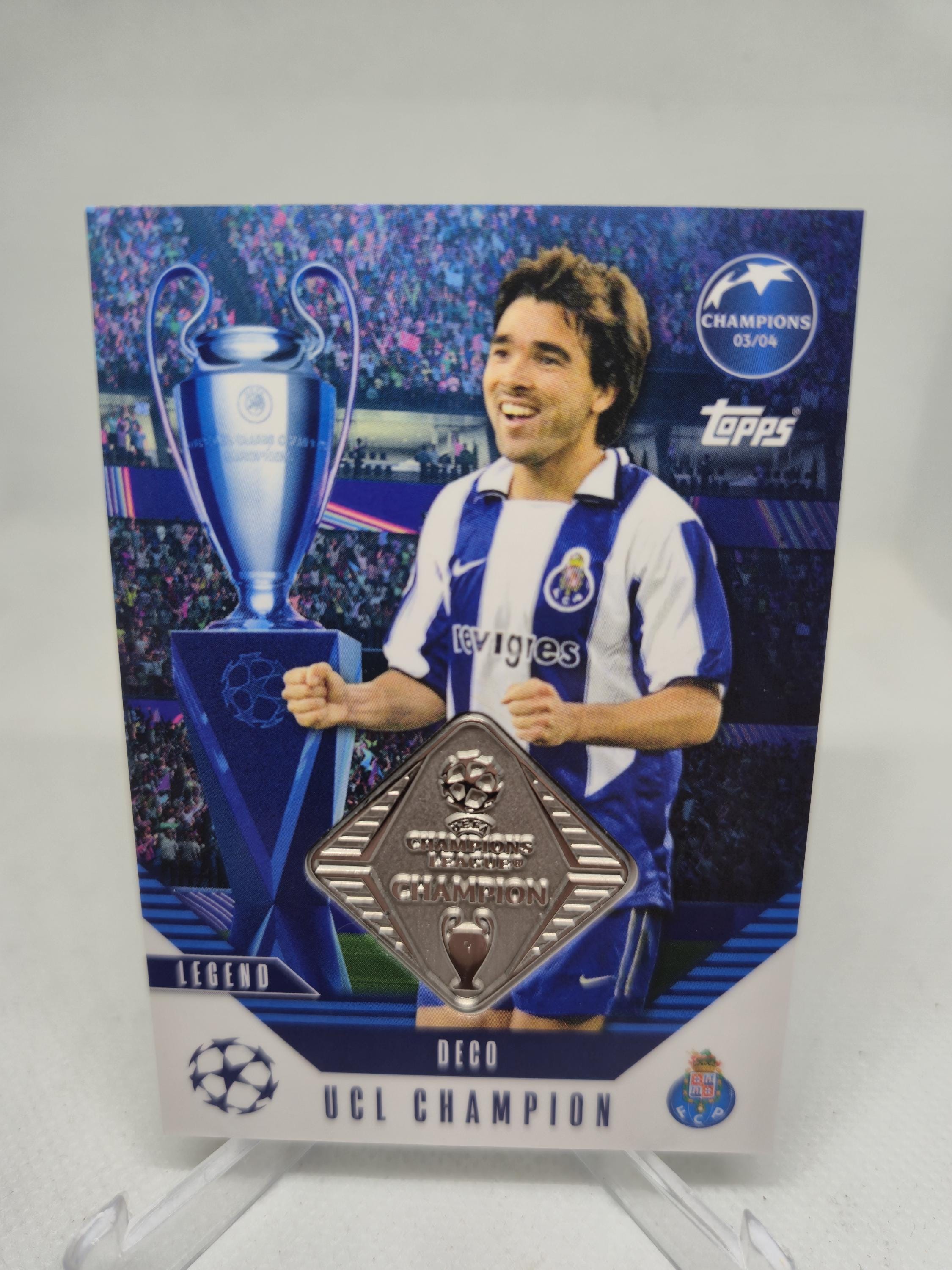 Deco Legend Relic Card UCL Champion, Topps Match Attax 2024/2025