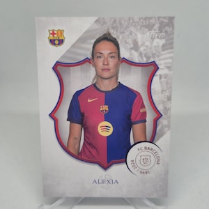 Tarjeta ALEXIA Topps FC Barcelona 125.º aniversario 2024. Envío combinado.