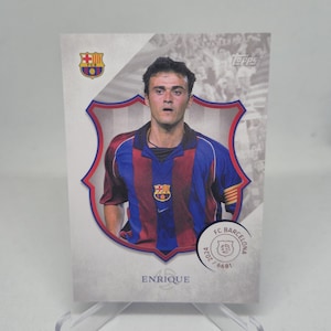 ENRIQUE Topps fc Barcelona 125th anniversary 2024. Karta piłkarska. Wysyłka łączona.