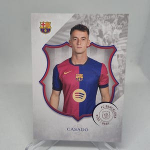 Tarjeta CASADO Topps FC Barcelona 125.º aniversario 2024. Envío combinado.