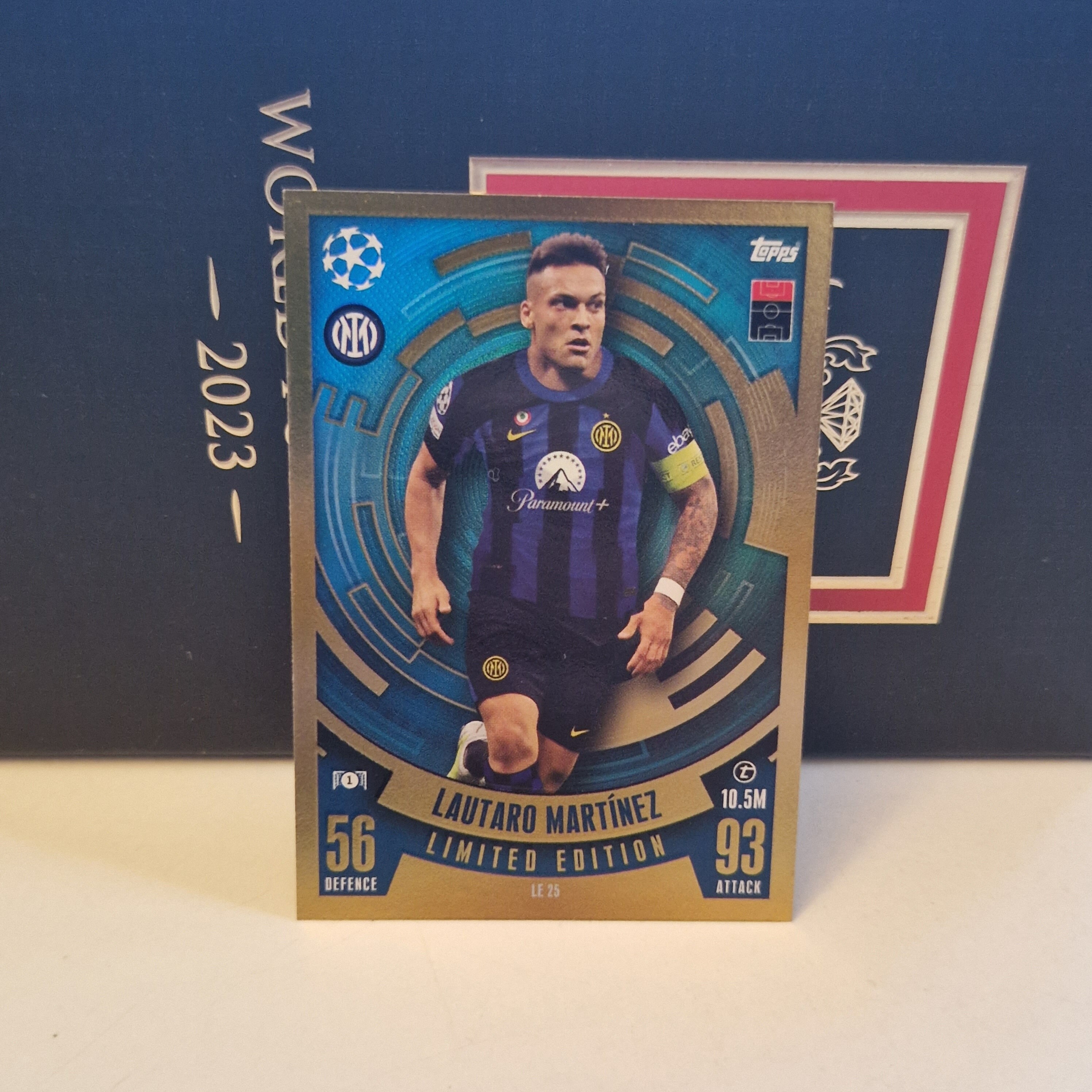 Lautaro Martinez Limited Edition, Topps Match Attax Soccer