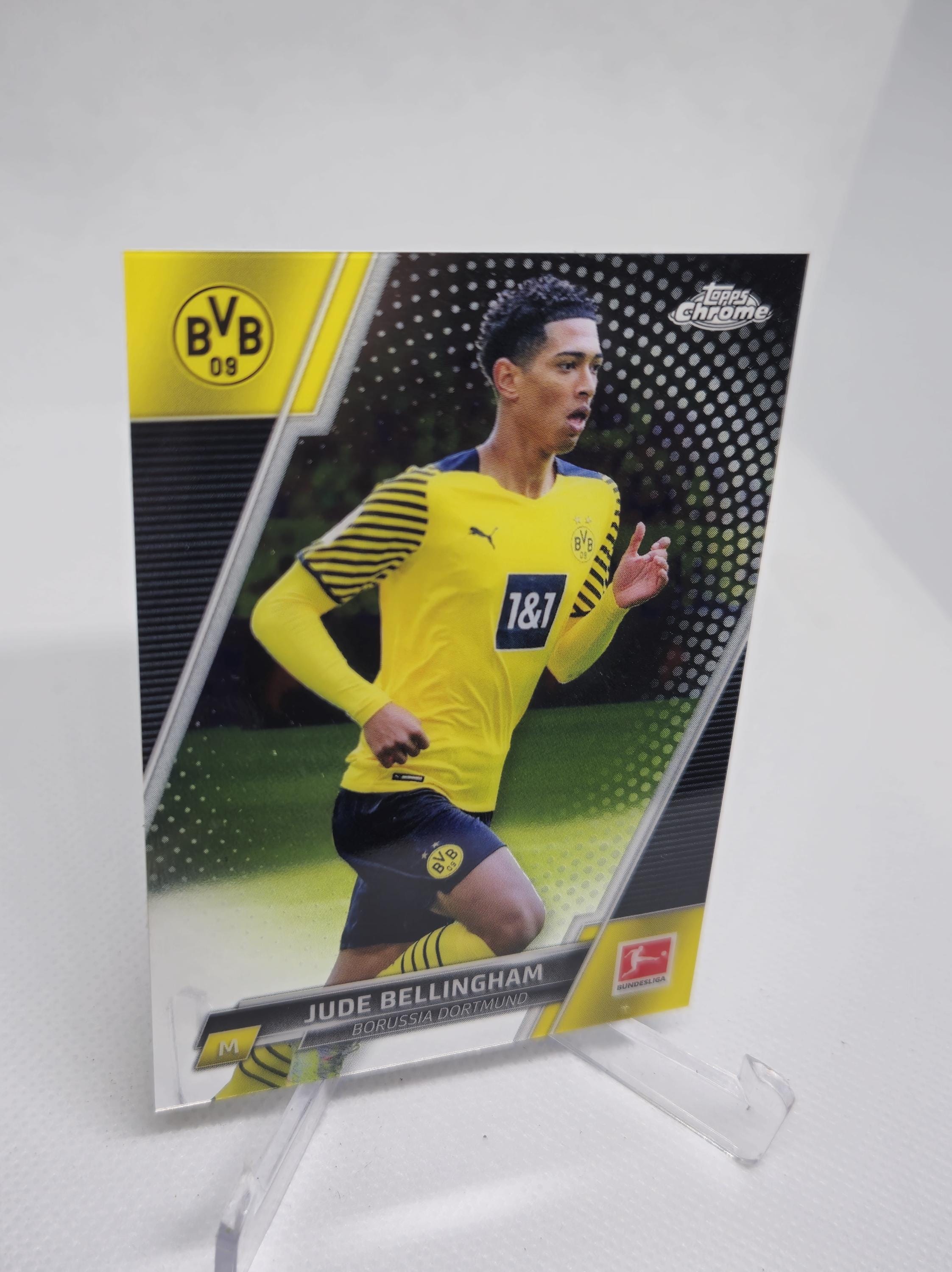 Jude Bellingham Topps Chrome 2021-22 Bundesliga. Borussia Dortmund 