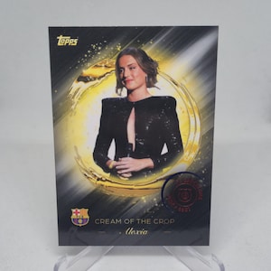 ALEXIA "La flor y nata", Topps FC Barcelona 125.º aniversario 2024. Tarjeta de fútbol. Envío combinado.