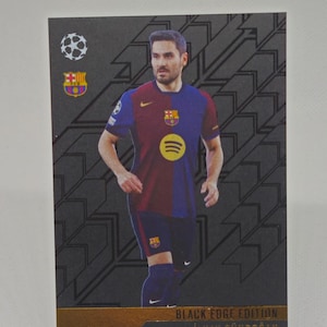 Ilkay Gundogan « Black Edge Edition », nouveau Topps Match Attax 2024/2025. Carte de football. Carte à collectionner. Expédition combinée. Lisez les informations.