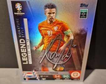 Match Attax Euro 2024 Centurion Relic Robin van Persie Euros
