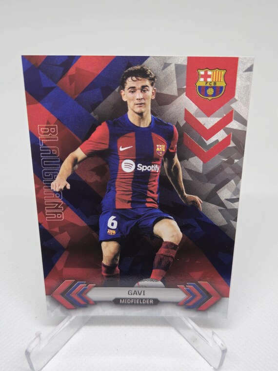 Gavi Topps Barcelona Team Set Cromos de fútbol