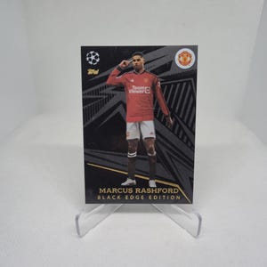 Marcus Rashford "Black Edge" Match Attax 23/24. Manchester United. Soccer card. Trading card. Combined shipping. Read info. Mo Salah