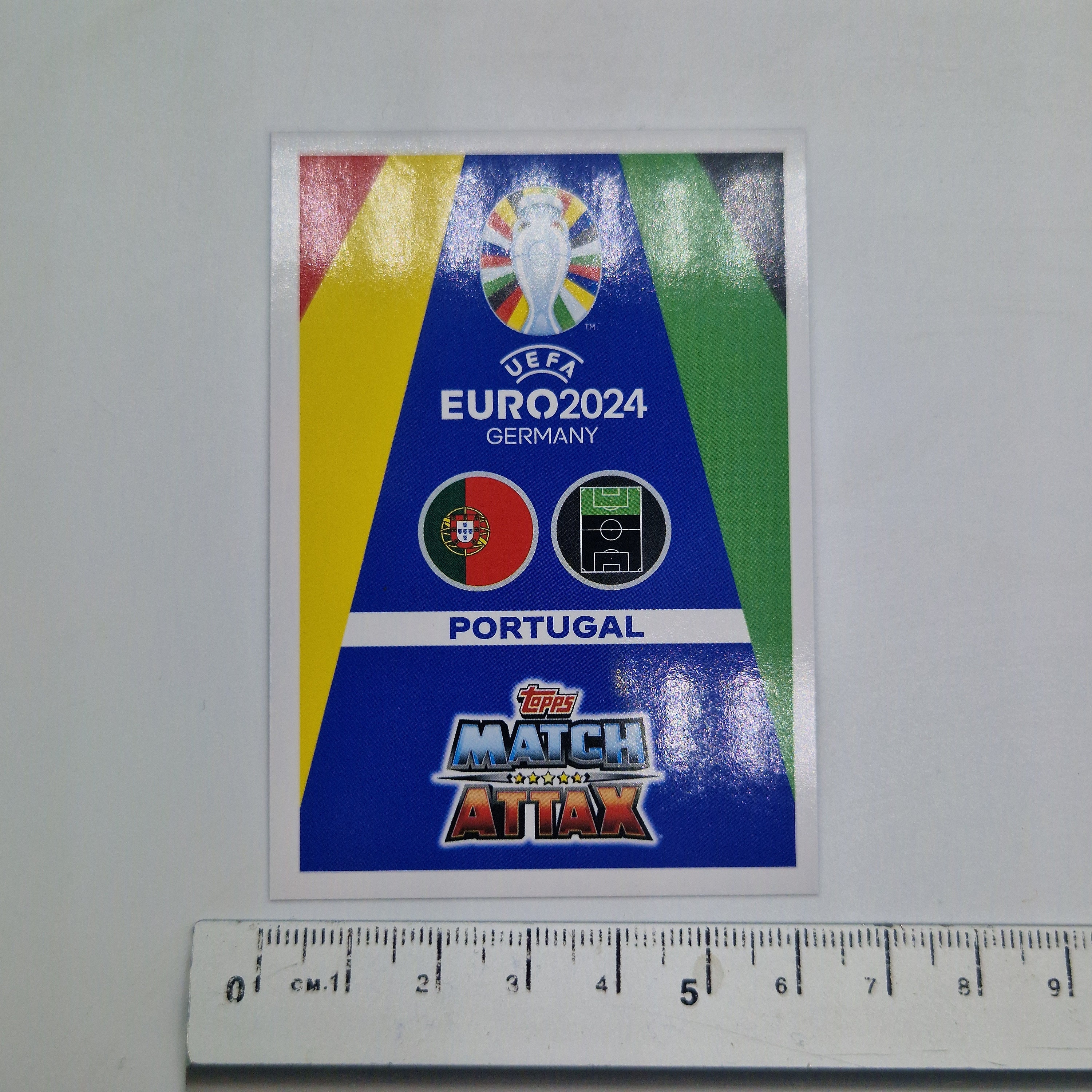 Carte Collection Pepe Portugal – Holo-Foil, Topps EURO 2024, U XI 3