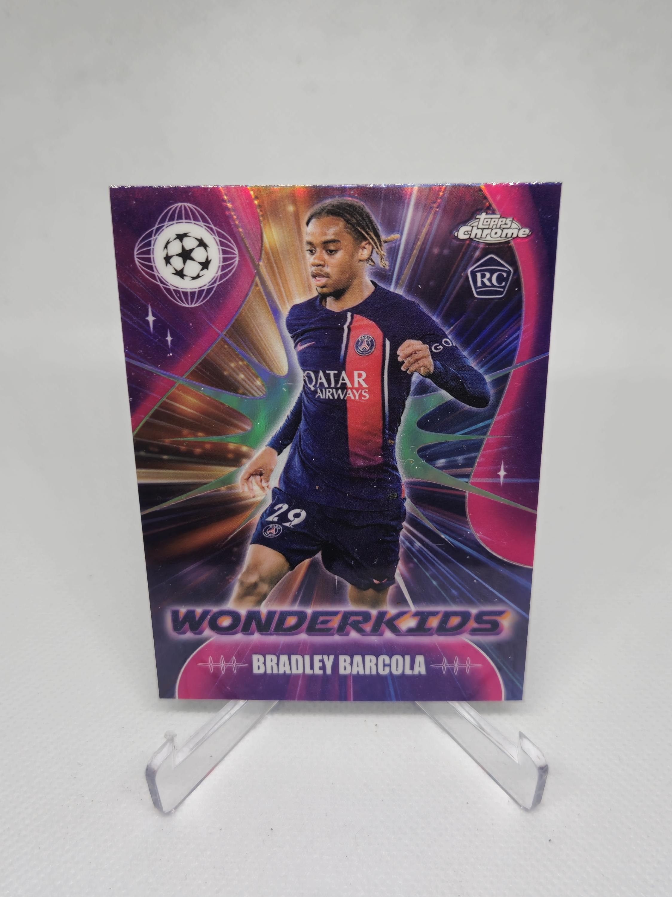 ブラッドリー・バルコラ「ワンダーキッズ」Topps Chrome 23/24