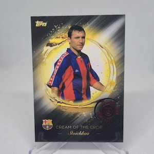 Hristo Stoichkov, "La flor y nata", Topps FC Barcelona 125.º aniversario 2024. Tarjeta de fútbol. Envío combinado.