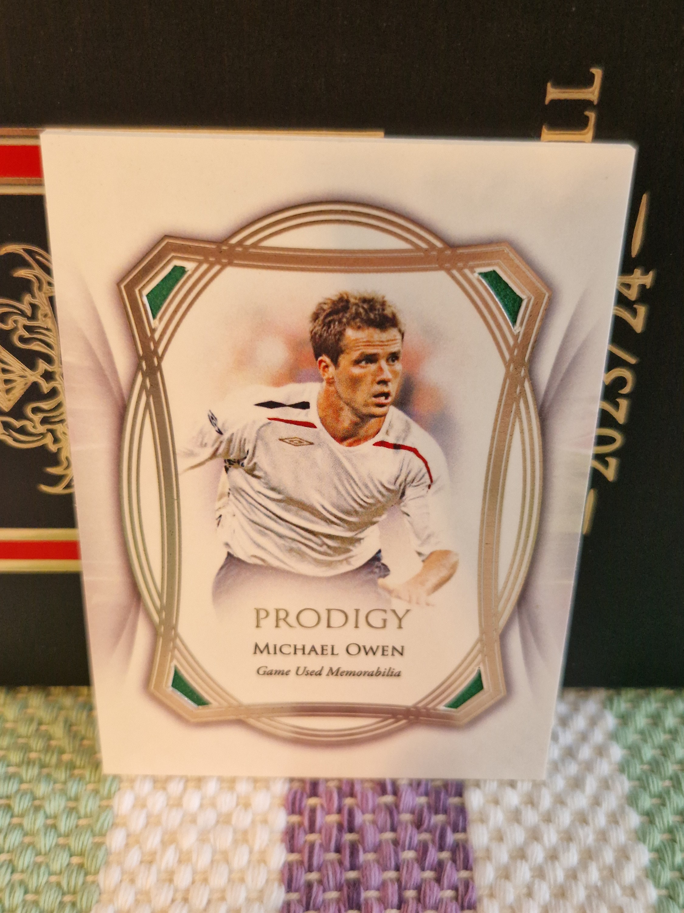 Michael Owen prodigy, 04/24ex FUTERA Unique World Football 2023 