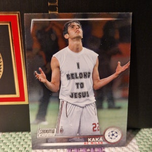 KAKA , Stadium Club Chrome 2022. Carte de football. Carte à collectionner. Expédition combinée. Lire les informations
