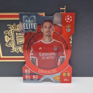 Alex Grimaldo "Chrome X Pro Elite", Topps Match Attax Soccer 2022/23. Carta de futebol. Carta colecionável. Envio combinado.