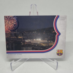 Camp Nou "Casa para siempre", n.° 3 Topps FC Barcelona 125.º aniversario 2024. Tarjeta de fútbol. Envío combinado.