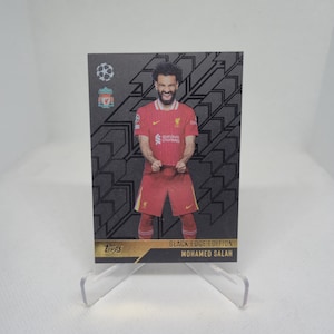 Mohamed Salah « Black Edge » Match Attax 24/25. Liverpool. Carte de football. Carte à collectionner. Expédition combinée. Lisez les informations. Mo Salah