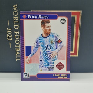 Lionel Messi "Pitch Kings" Press Proof, Donruss 2021/2022. Soccer card. Trading card. Combined shipping. Leo Messi
