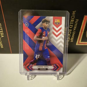Ensemble Lamine Yamal RC "Blaugrana" Team Barcelona. Carte de football. Carte à collectionner. Expédition combinée. Lisez les informations.