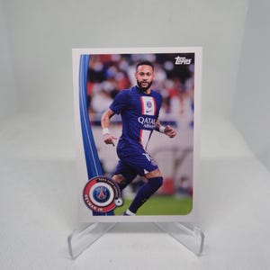 NEYMAR JR Topps Paris Saint-Germain 2022. Soccer card. Combined shipping.