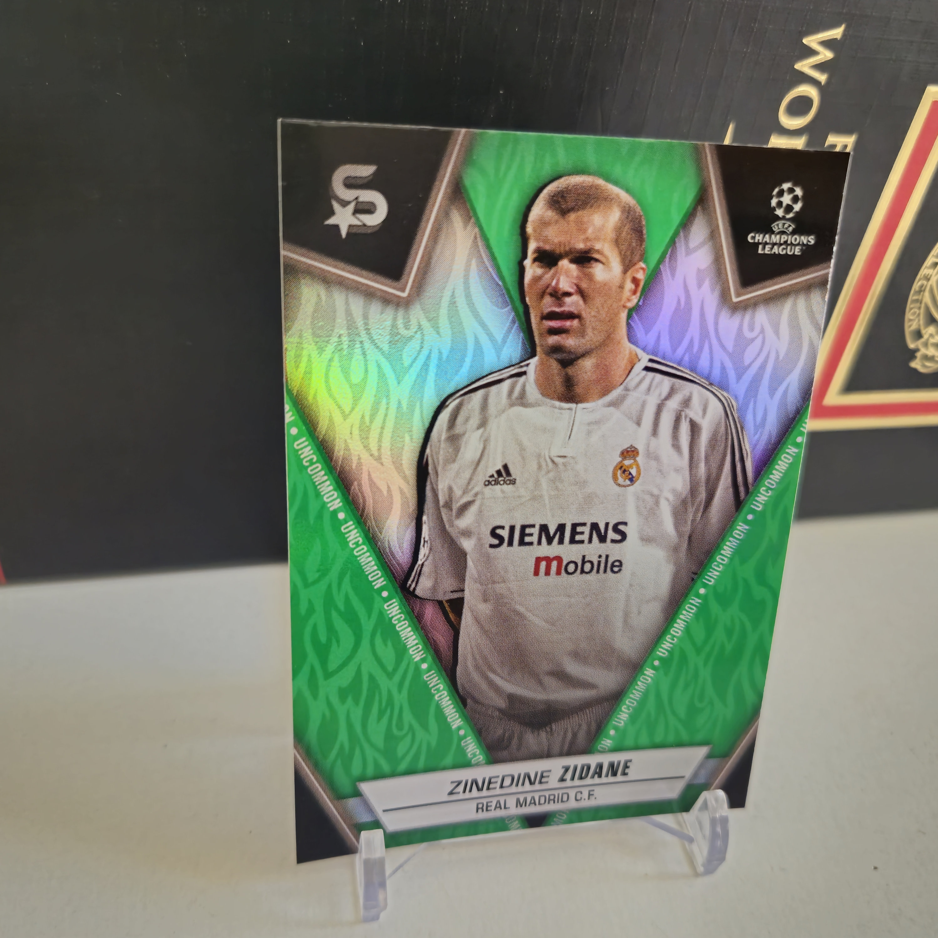 Zinedine Zidane Topps Superstars 2023. Real Madrid. Soccer Card