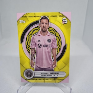 Lionel Messi Topps Superstar MLS 2024. Soccer card. Trading card. Combined shipping. Read info.