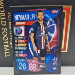 Neymar JR, Topps Match Attax 2020/21. Fußball Karte. Sammelkarte. Kombiversand möglich.