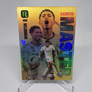 Jude Bellingham "Rainbow Master" Panini Top Class 2023. Real Madrid. Carta da calcio. Carta collezionabile. Spedizione combinata. Leggi le informazioni.